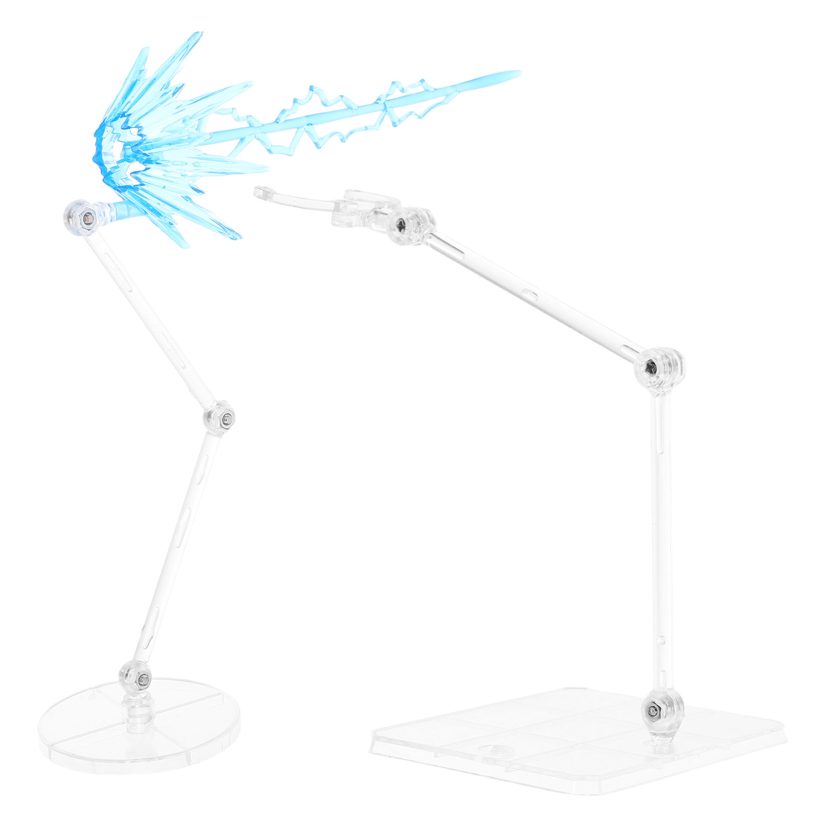 Action Figure Stand - 1Set Clear Adjustable Action Figure Holder
