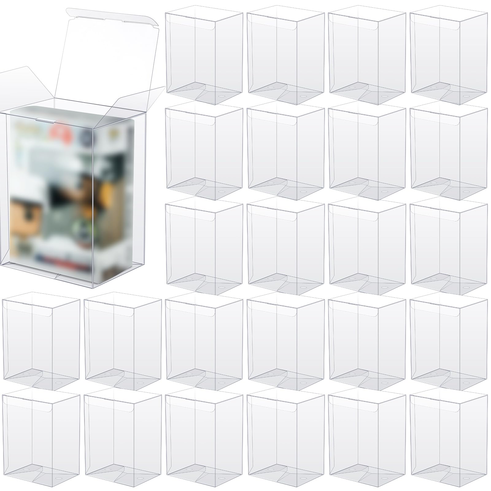 Funko Pop Protector - Clear Display Case Compatible with 4
