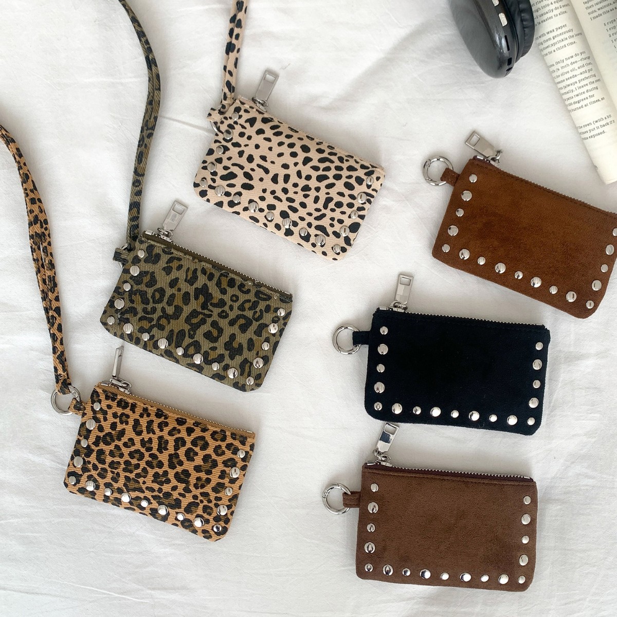 NEW Studded Shoulder Bag Mini  - Card Top Loader 评论和价格