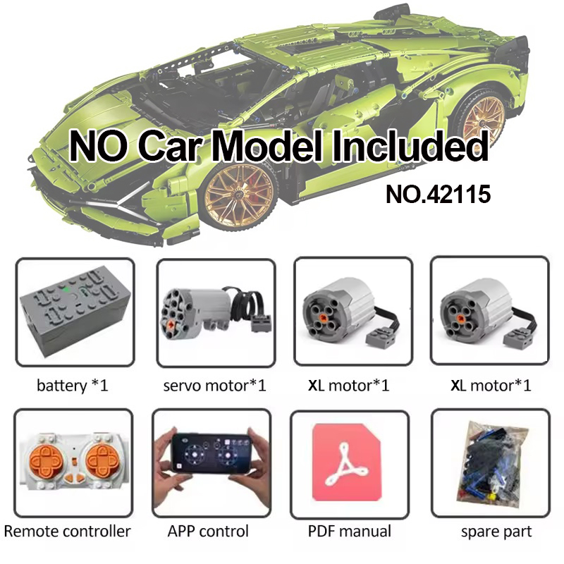 Technical RC Modification Moto - Lego Set Technic 评论和价格