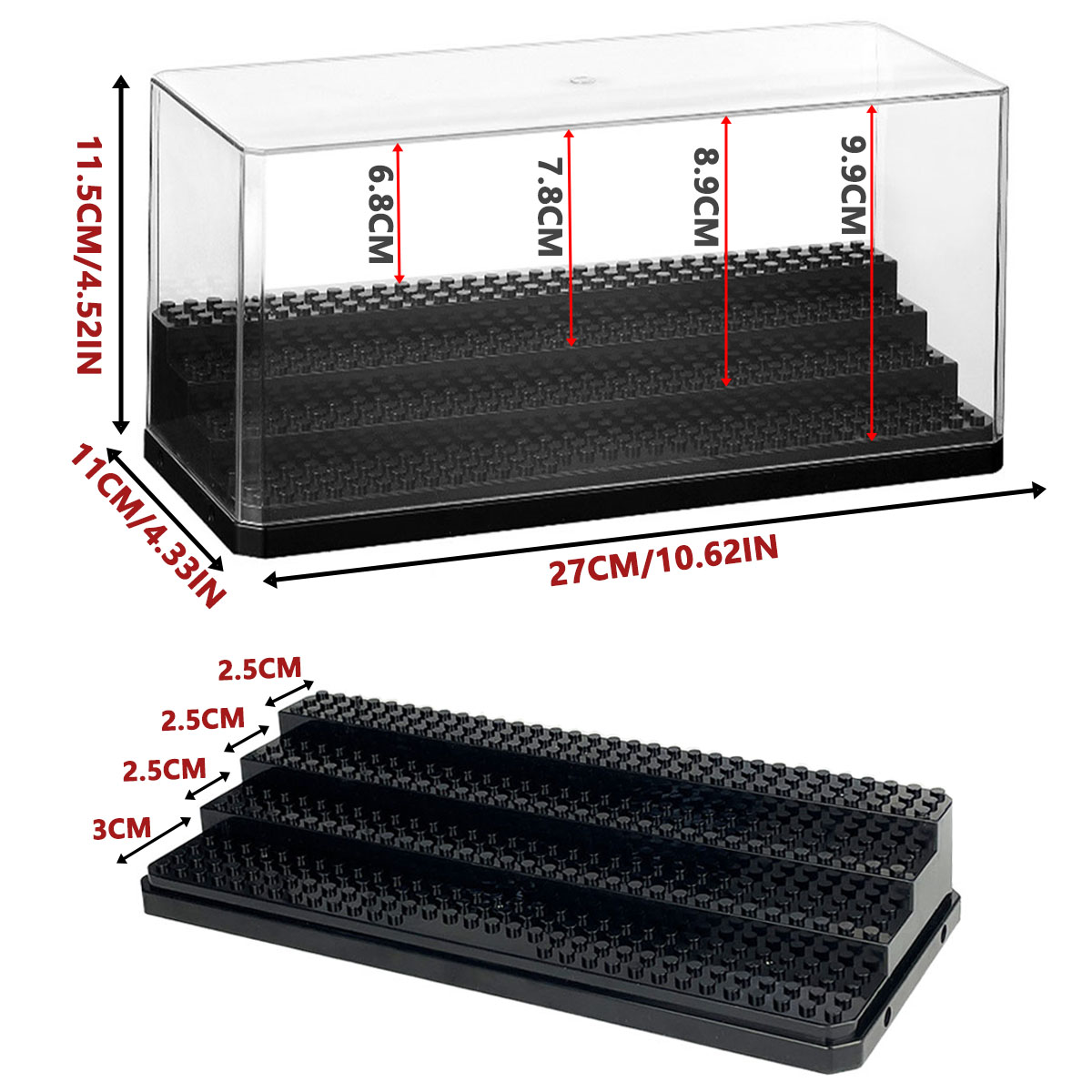 Acrylic Display Case for Lego  - Lego Minifigure Holder 评论和价格