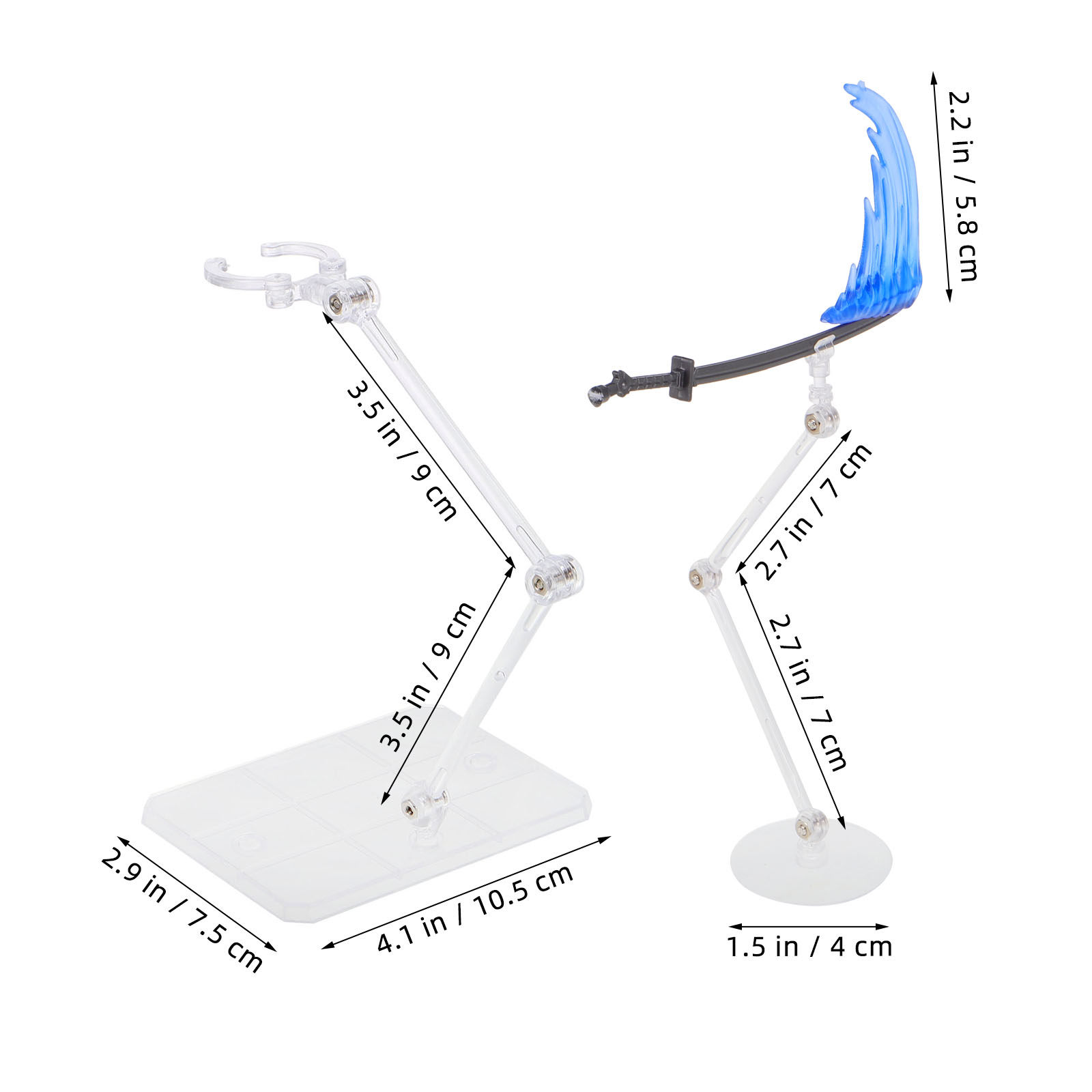 1Set Sword Blade Display Stand - Action Figure Stand 评论和价格