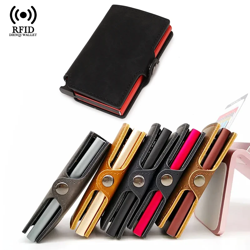 Slim Business Card Holder Men  - Card Top Loader 评论和价格