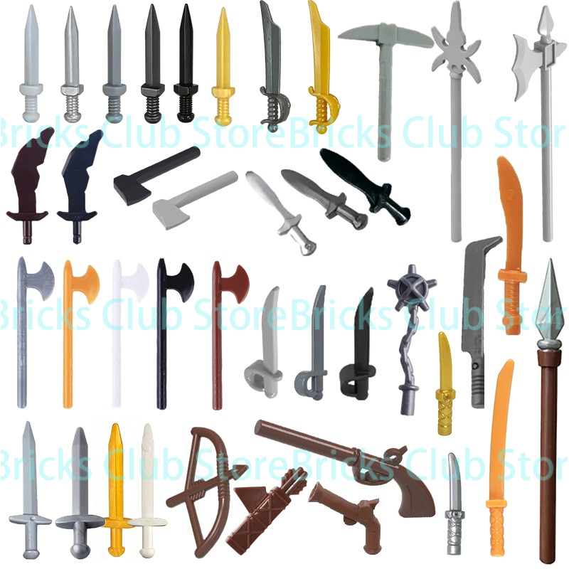 Medieval Military Accessories  - Lego Minifigure Holder 评论和价格
