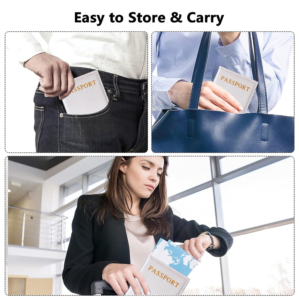 Passport Covers PU Leather Car - Card Top Loader 评论和价格