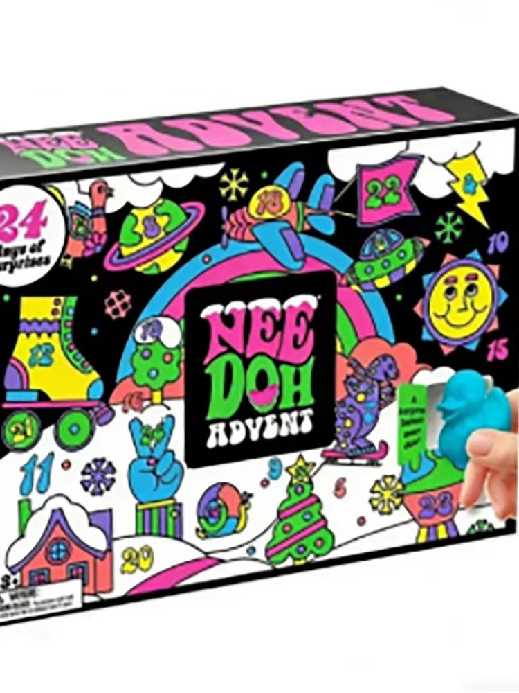 24Pcs Nee‑Doh Squish Fidget Ad - Mystery Box Blind Bag 评论和价格