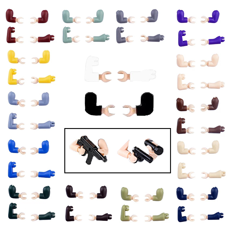 WW2 Military Figures Arms Hand - Lego Set City 评论和价格