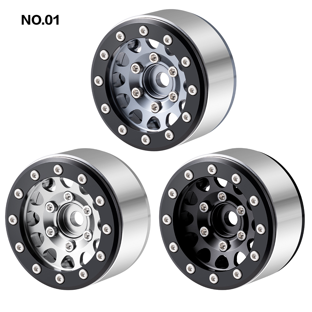 YEAHRUN 4Pcs 1.55inch Aluminum - Tamiya Model Rc Car 评论和价格