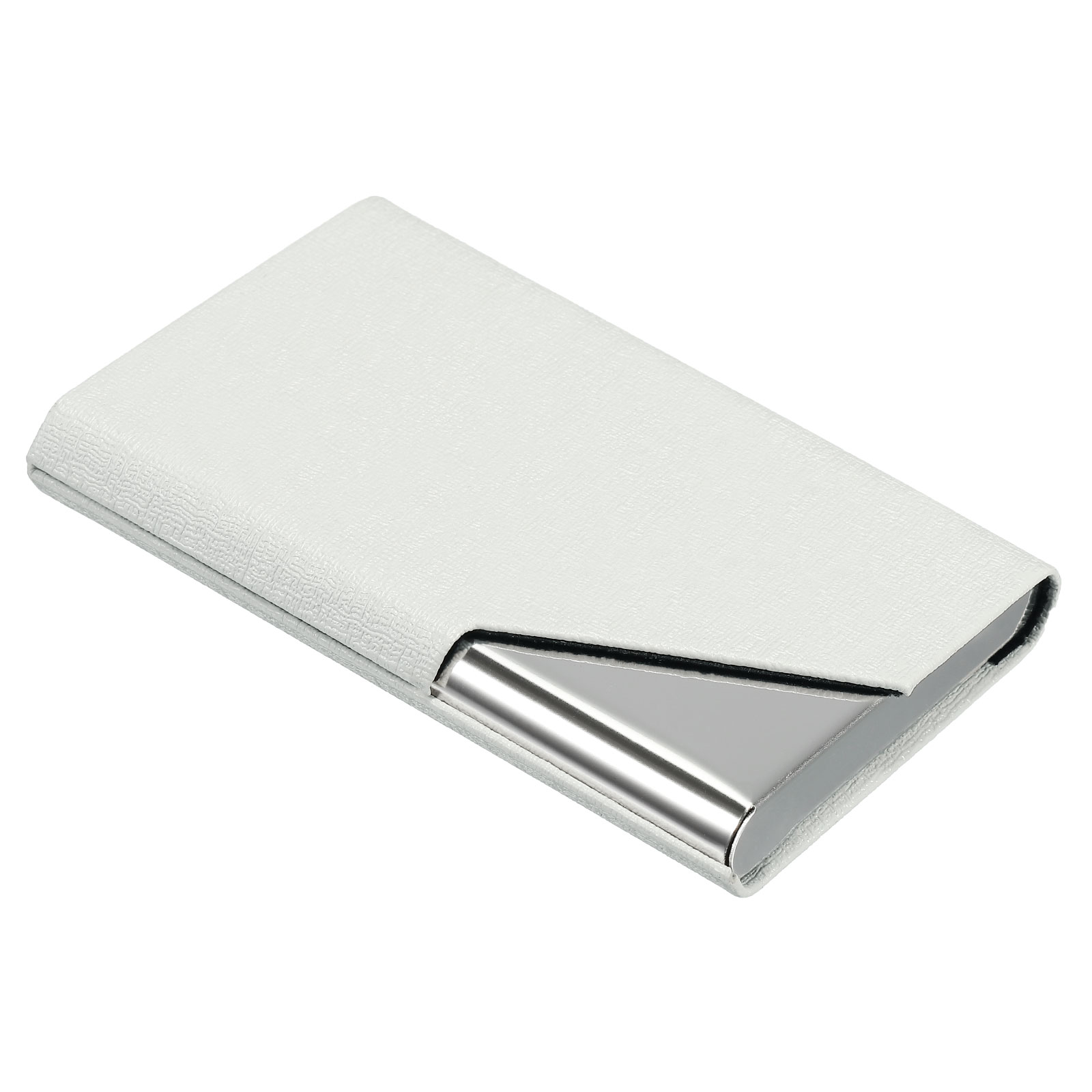 1/2Pcs Business Card Holder PU - Card Top Loader 评论和价格