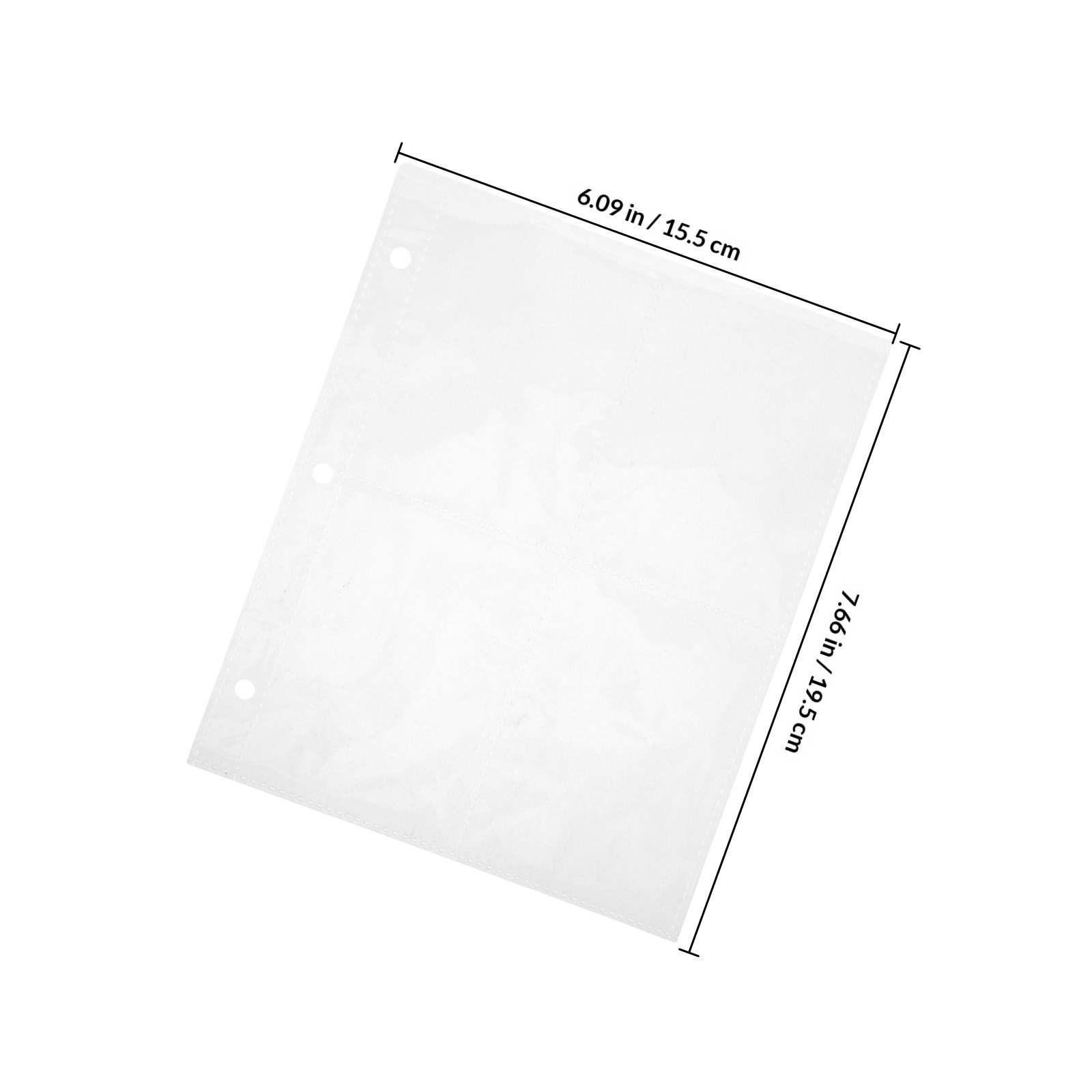 10Pcs Card Binder Refill Inner - Trading Card Binder 评论和价格