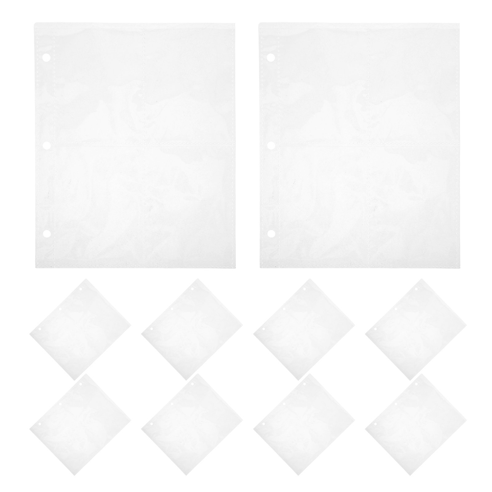 10Pcs Card Binder Refill Inner - Trading Card Binder 评论和价格