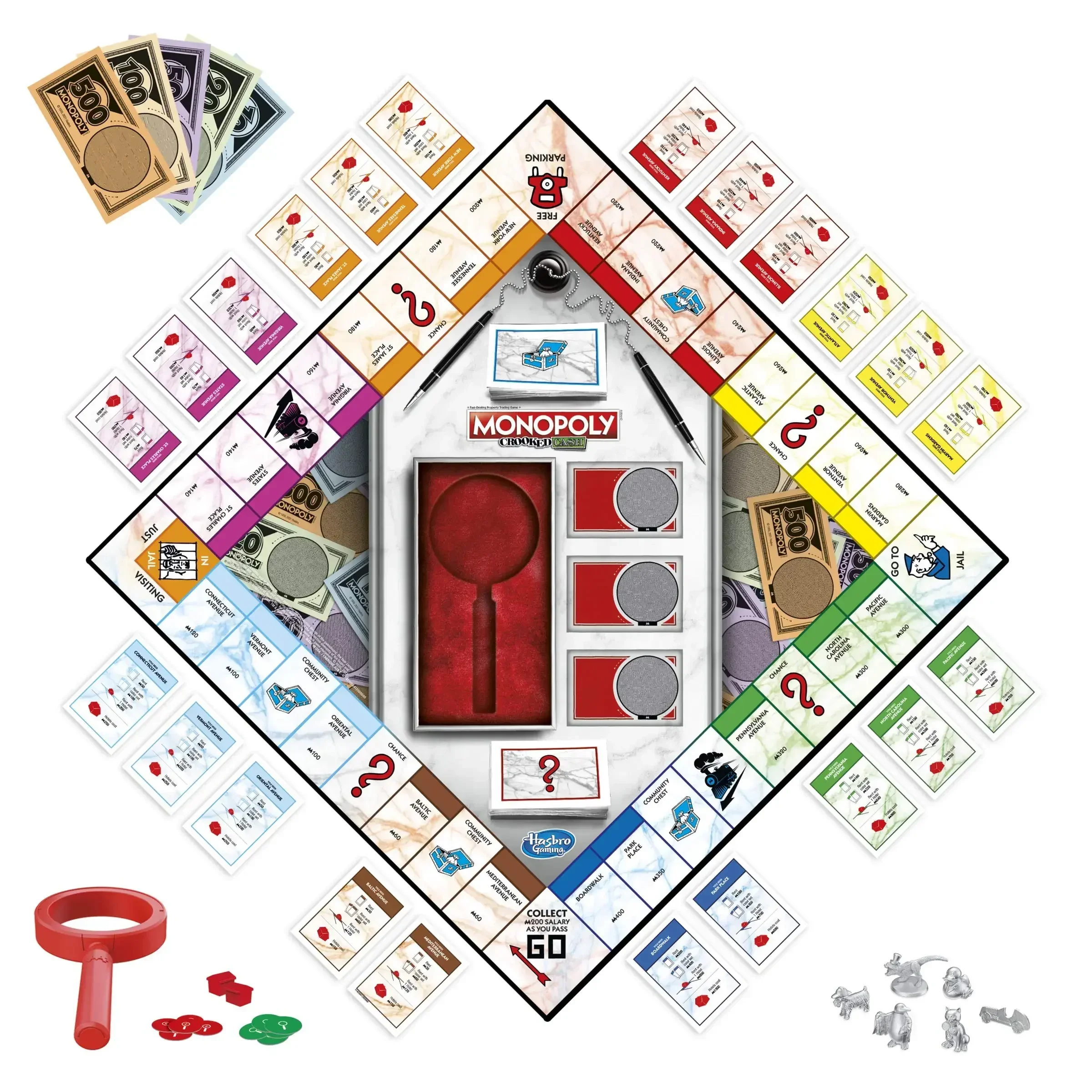Hasbro Monopoly Crooked Cash B - Hasbro Game Monopoly 评论和价格