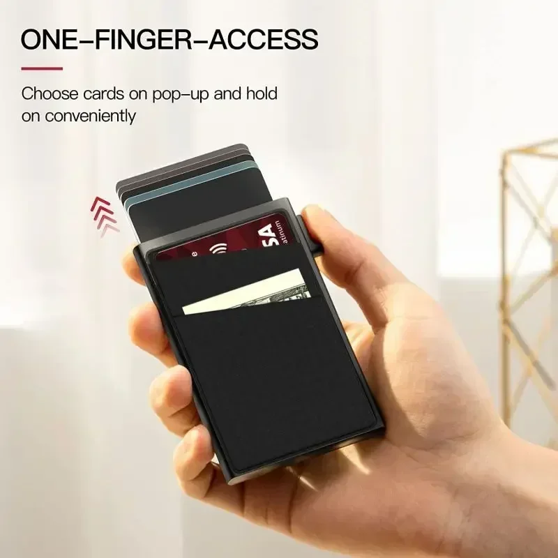 RFID Business Credit Card Hold - Card Top Loader 评论和价格