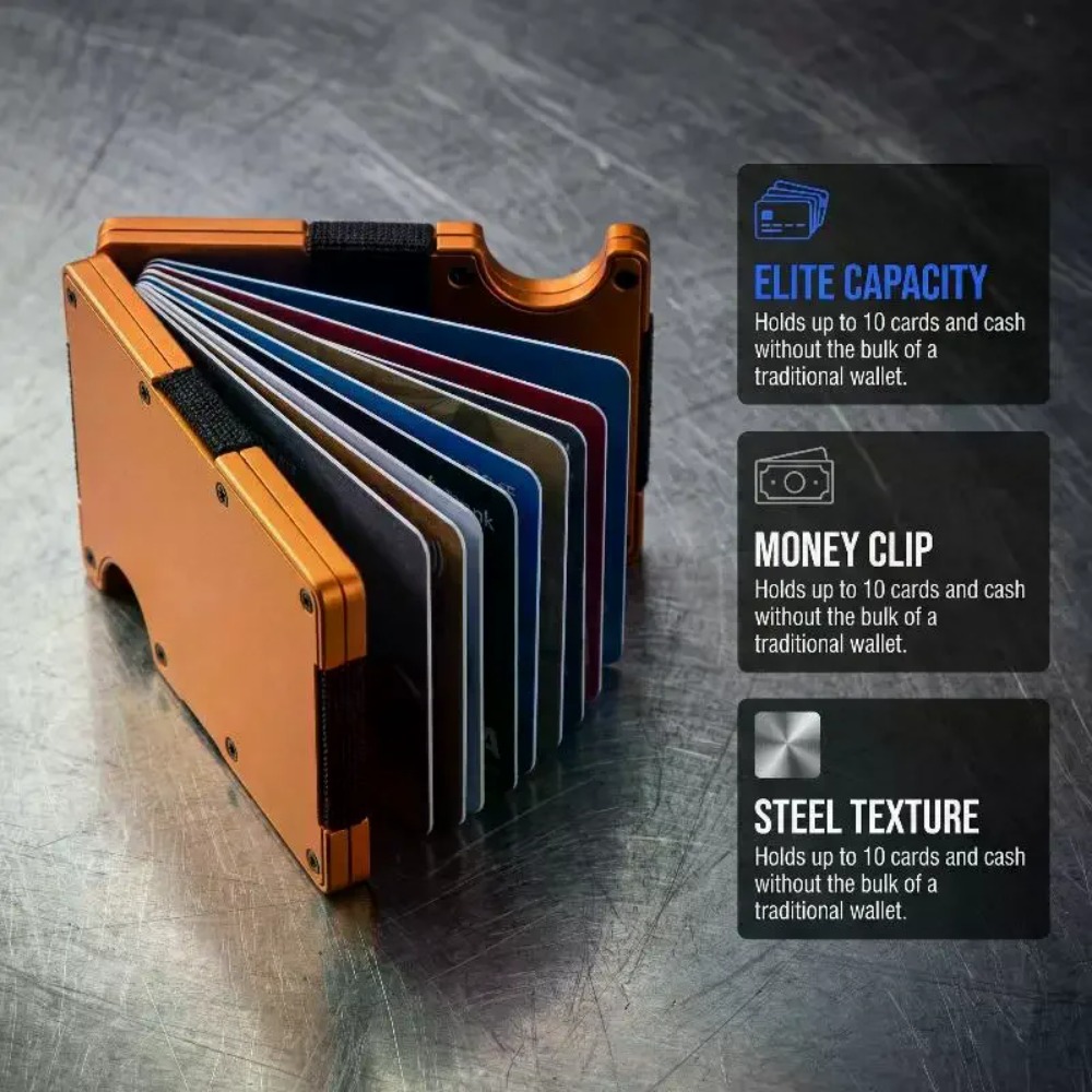 Aluminum Alloy Rfid Blocking C - Card Top Loader 评论和价格