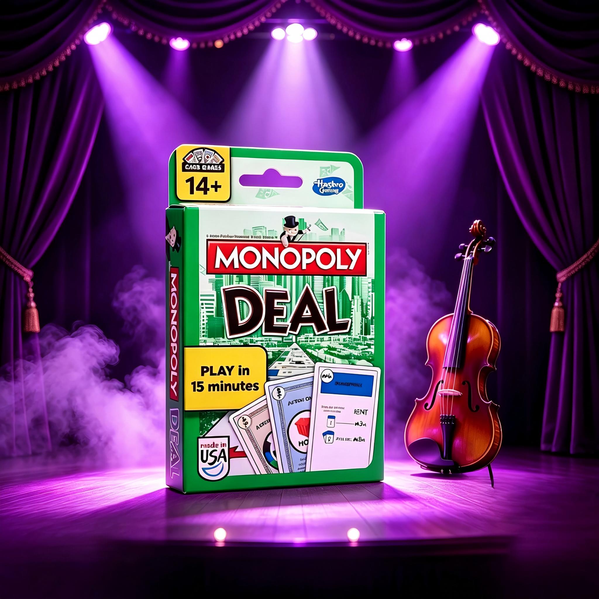 Monopoly Deal Card Game, Fast- - Hasbro Game Monopoly 评论和价格